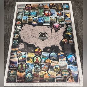 500 piece 63 National Parks Puzzle